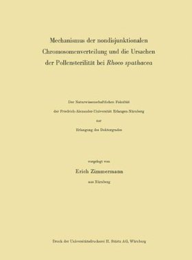 【预订】Mechanismus Der Nondisjunktionalen C...