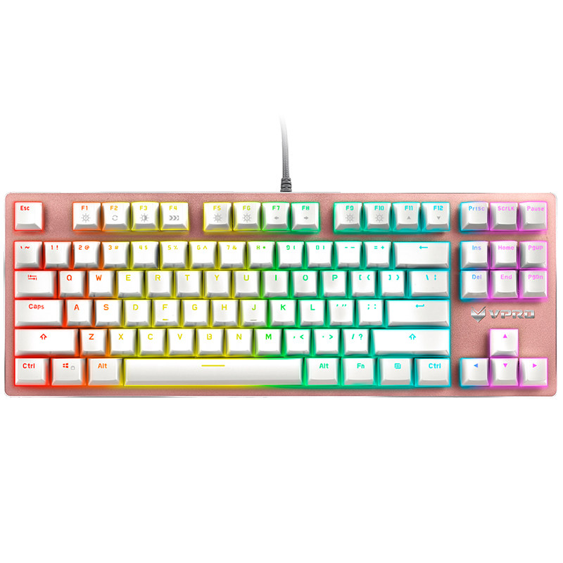 小智外设店Rapoo/雷柏V500RGB 全彩背光铝合金全键无冲机械键盘在类目 电脑硬件/显示器/电脑周边, 键盘中 - 来自Buy2taobao.com提供专业的淘宝代购服务