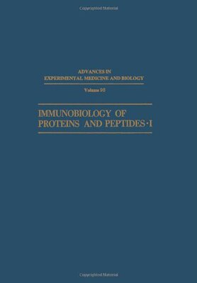 【预售】Immunobiology of Proteins and Peptides . I