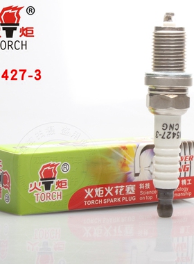 火炬燃气CNG铱铂金火花塞M5427-3适用上柴/南通柴油天然气火花塞