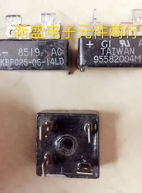 原字进口拆机整流桥 GI TAIWAN 台湾厂家 KBPC2506 KBPC25-06 08