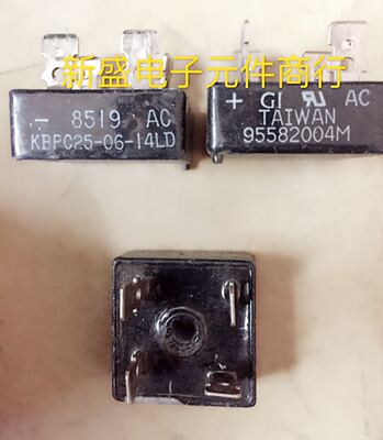 原字进口拆机整流桥 GI TAIWAN 台湾厂家 KBPC2506 KBPC25-06 08