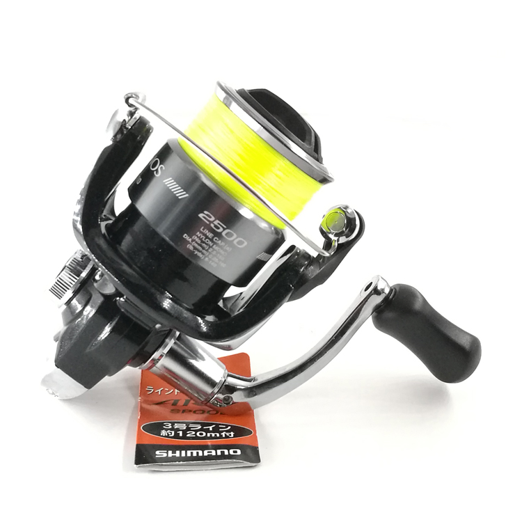 shimano禧瑪諾16款紡車輪NEW AERNOS 2500/3000/4000線杯附帶魚線