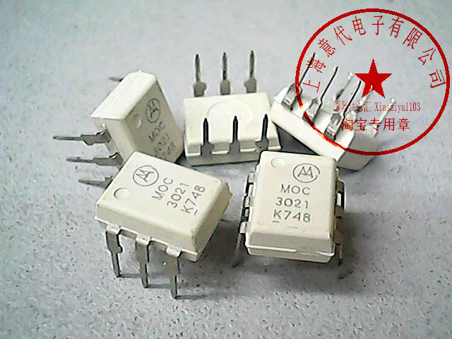 MOC3021   MOT 〖正品原装〗 DIP-6 赛格市场G332室实体店 现货