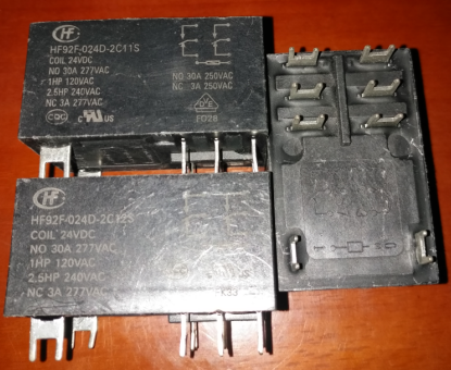 HF92F-024D-2C11S宏发继电器HF92F-024D-2C12S-24VDC两种通用