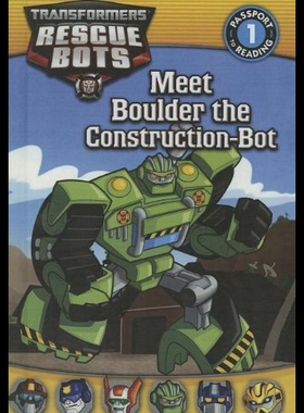 【预售】Transformers: Rescue Bots: Meet Boulder the Const