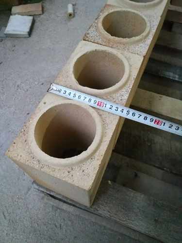 1200度烟囱砖耐火砖耐火材料流刚砖 管道耐火砖 管子砖电炉烟道砖