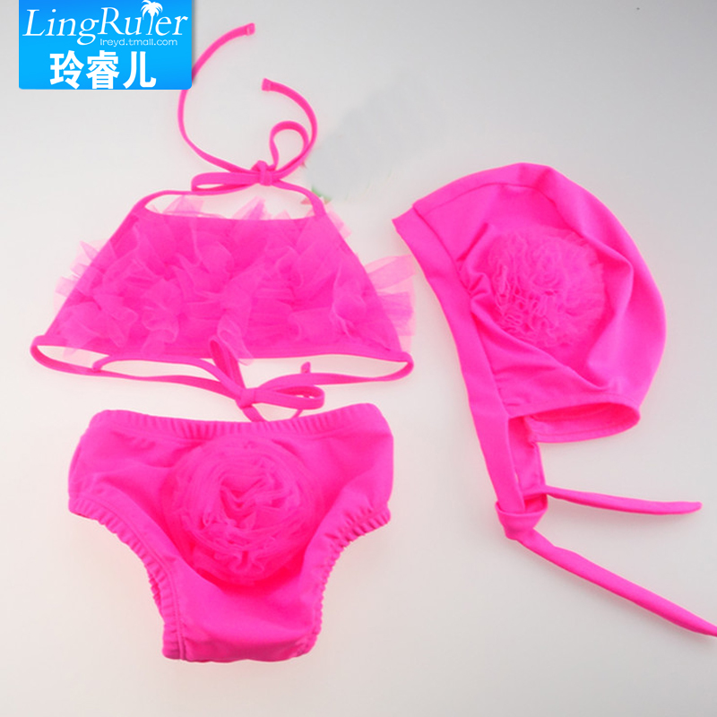 Maillot de bain fille LINGRIVER    en nylon - Ref 2554830 Image 2