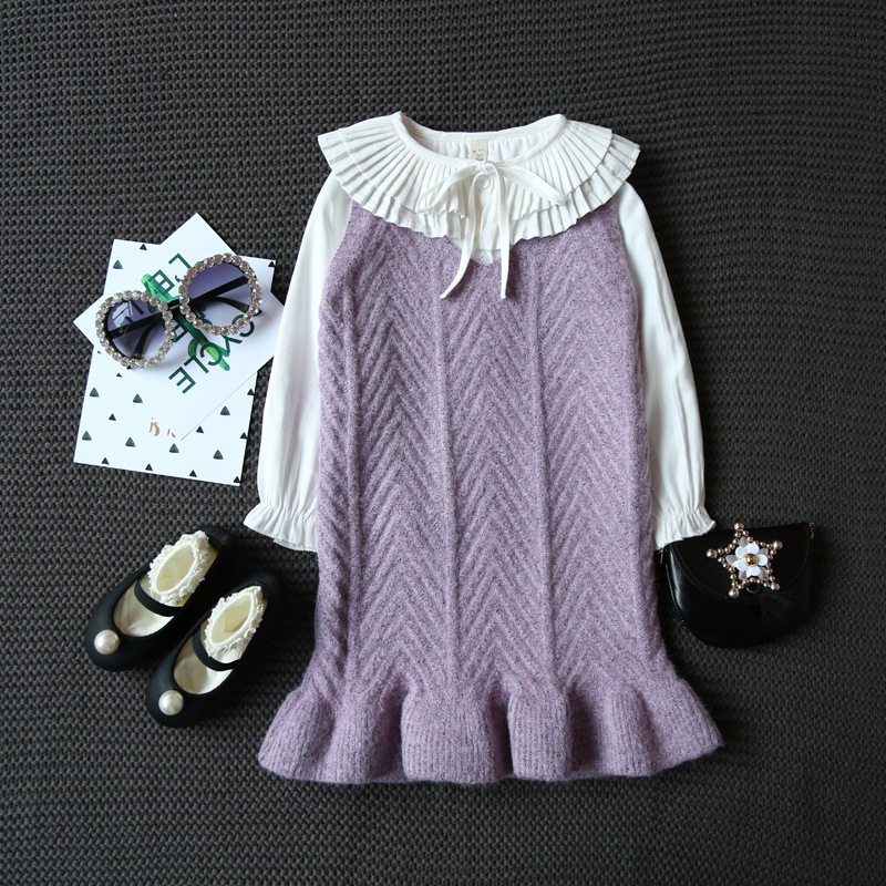 Chemise fille à manche longue - Ref 2085901 Image 3