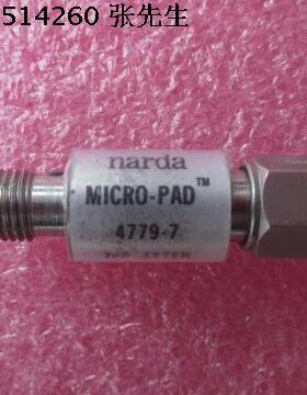 NARDA进口4779-7 7dB DC-18GHz 2W SMA RF射频微波同轴固定衰减器