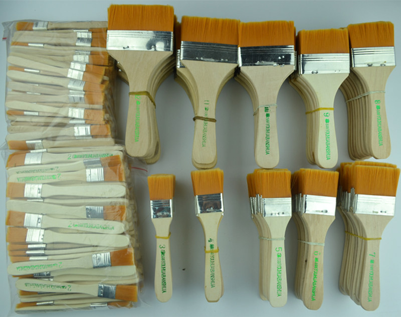 厂家包邮小毛刷子胶水刷油漆刷电脑清洁刷烧烤板刷羊毛刷尼龙毛刷