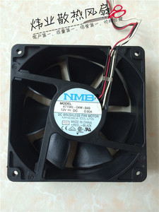 NMB 4715KL-04W-B49 12038 12cm 12V0.9A 双滚珠 大风量 风扇