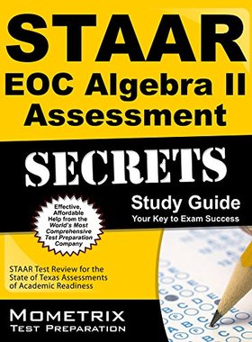 【预售】STAAR EOC Algebra II Assessment Secrets: STAAR...