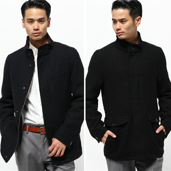 union station 秋冬 成熟商务系列 特殊编织毛呢布料 羊毛呢大衣在类目 男装, 毛呢大衣中 - 来自Buy2taobao.com提供专业的淘宝代购服务