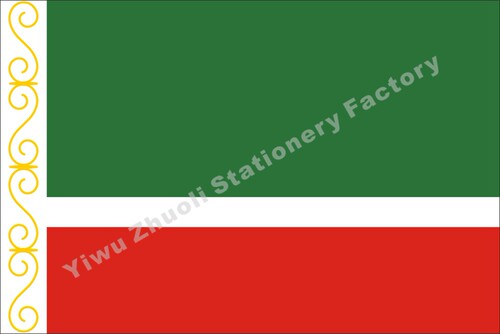 俄罗斯车臣共和国the Chechen Republic旗 各国国旗