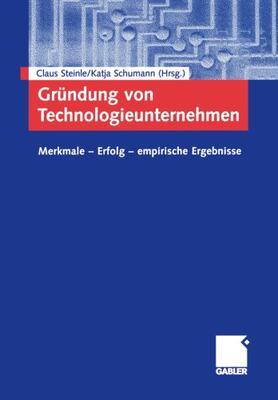 【预售】Grundung Von Technologieunternehmen: Merkmale ...