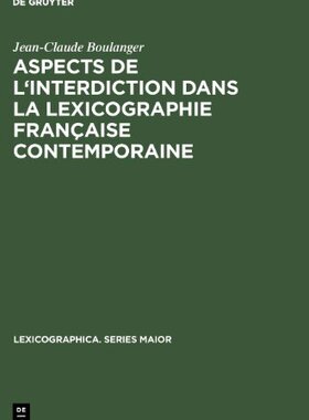 【预售】Aspects de L'Interdiction Dans La Le...