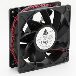 原装台达 QFR1224EHE 12038 12cm 24V 0.75A 大风量 变频器风扇
