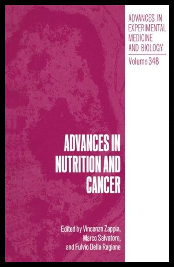 【预售】Advances in Nutrition and Cancer