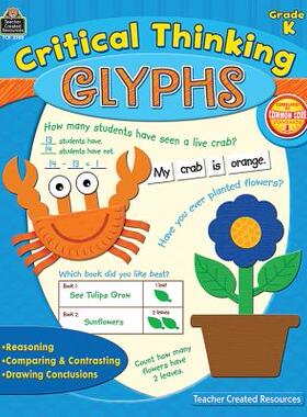 【预售】Critical Thinking: Glyphs: Grade K