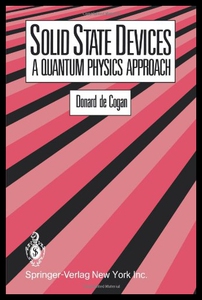 【预售】Solid State Devices: A Quantum Physics Approach