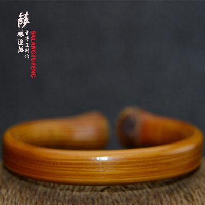 精品玻璃底皮质无节时尚风金刚藤