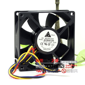 台达 AFB0812H 8cm 8025 12V 0.24A 网吧超级补品 双滚珠风扇 pwm