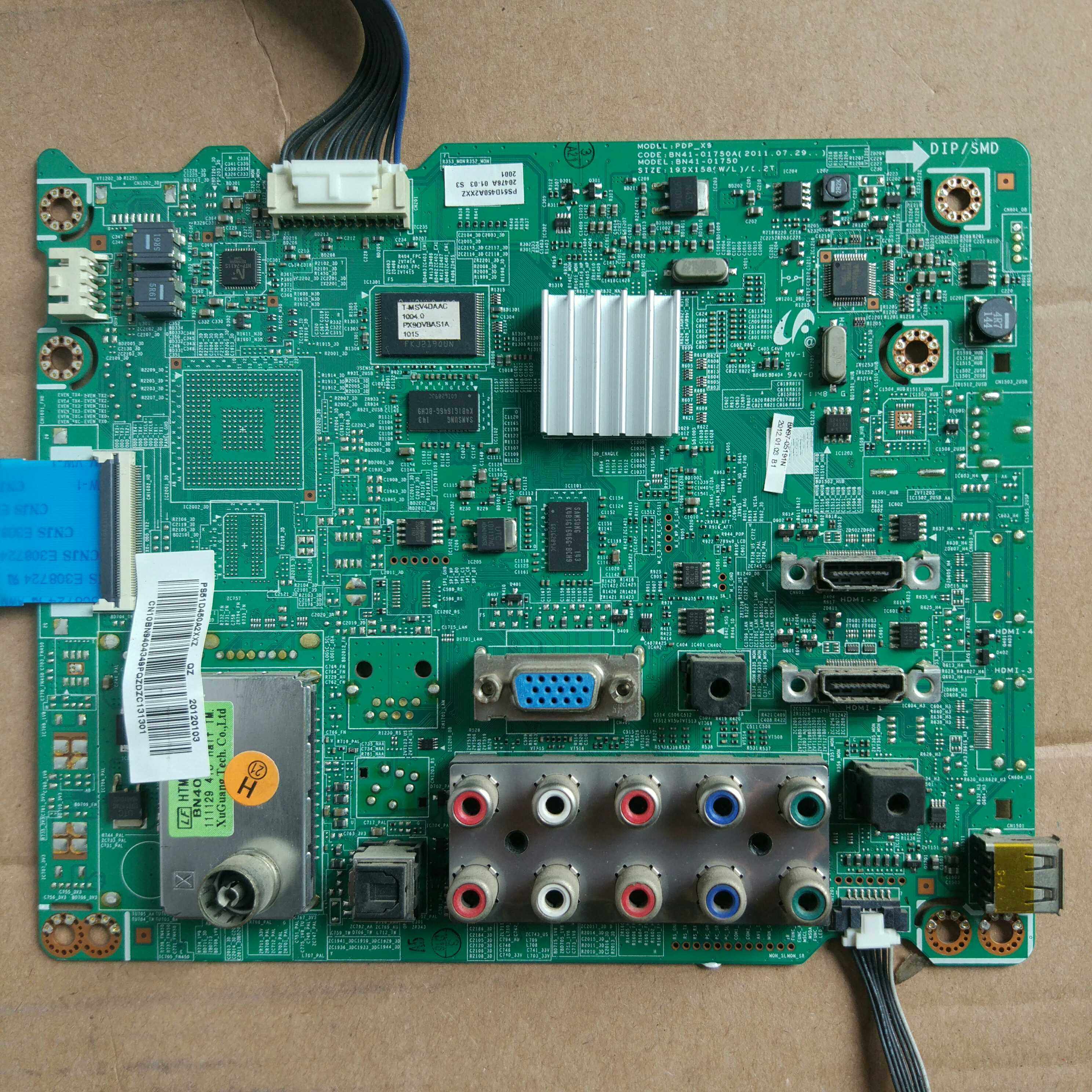 三星 PS51D450A2 主板 BN41-01750A BN41-01750 屏S50HW-YB07