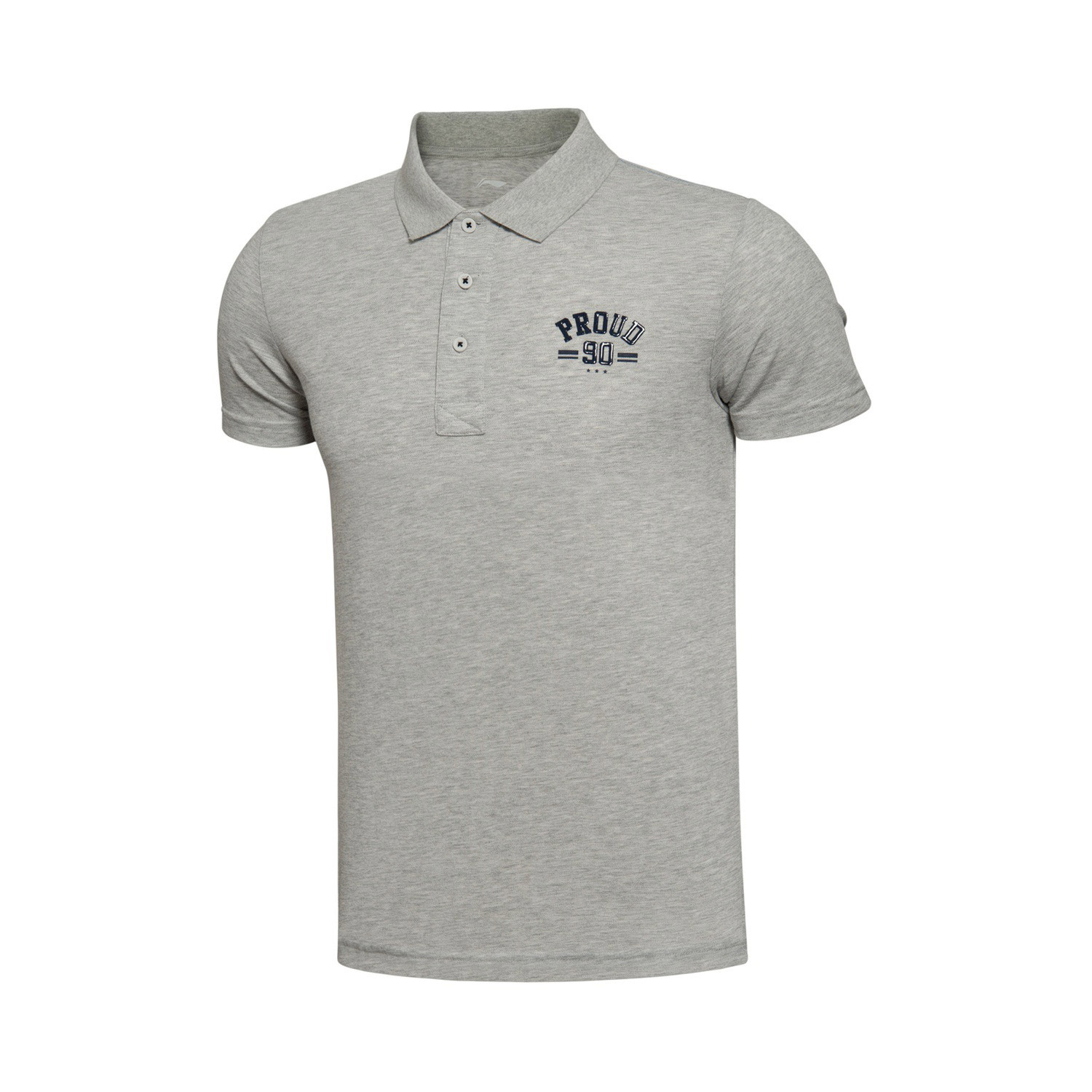 Polo sport homme LINING GPLL009 en CVC - Ref 562278 Image 2