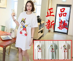 纯棉大码夏季 休闲  卡通 上衣衣服连衣裙