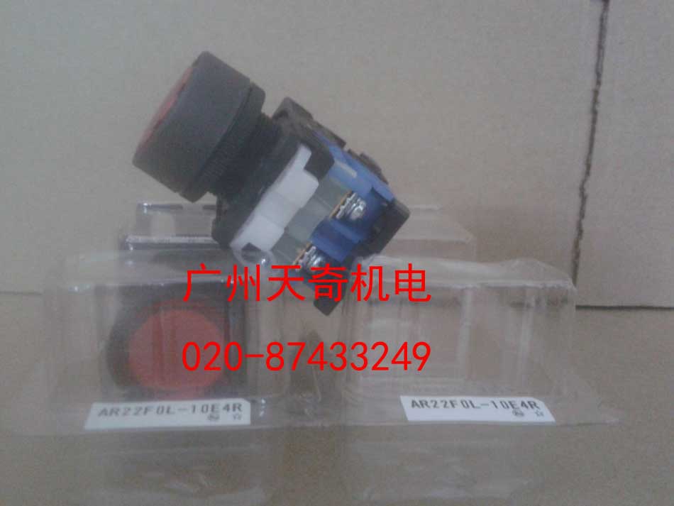 进口全新正品FUJI富士带灯按钮开关AR22F0L-10E4R AR22FOL-10E4R