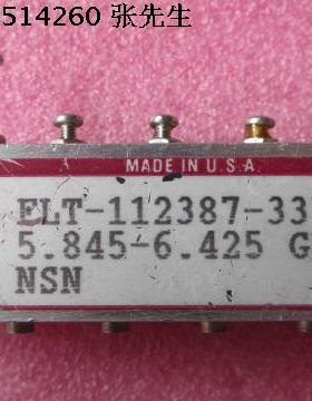 MITEQ FLT-112387-33732 5.845-6.425GHz SMA RF 同轴带通滤波器