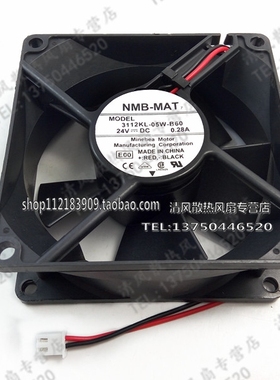 3112KL-05W-B60/B69 NMB 8032 DC24V 0.28a 8CM 变频器 散热风扇