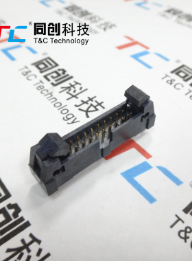 Samtec EHT-110-01-L-D 2.0mm DC2 20P矮耳朵牛角座 180度直插