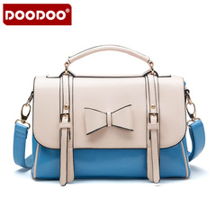 Doodoo diagonal bag women bag for fall/winter mailman Messenger bag shoulder bag ladies and sweet tassel color