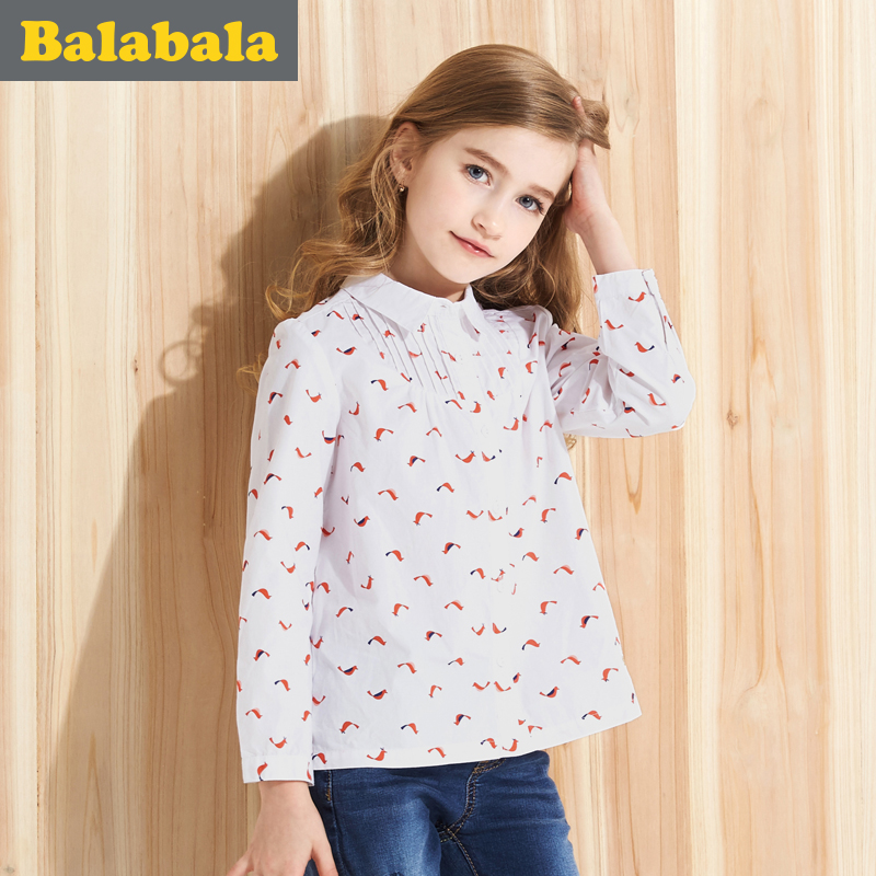 Chemise fille à manche longue - Ref 2088434 Image 1