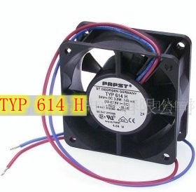 原装正品 ebmpapst TYP 614H DC24V 3.5W 140mA 高端变频器风扇