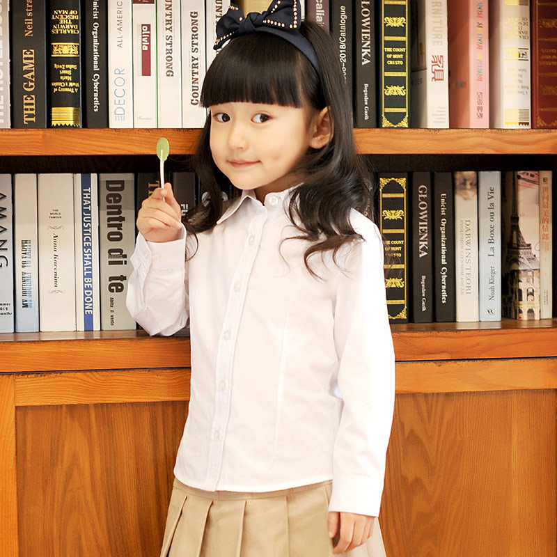 Chemise fille à manche longue - Ref 2085406 Image 1