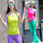 新春秋冬短中长袖 JennyQ健身服 健美 运动特价 跳操 瑜伽舞蹈跑步