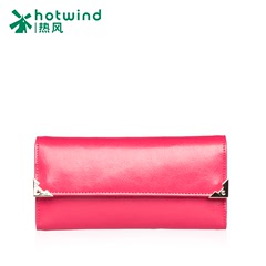 Hot new handbag long bi-fold wallets wax leather snap of Korea leather ladies wallet 51H5108