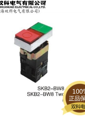 【上海双科电气】SKB2-BW8465系列 Φ22 带灯双位按钮(开关)
