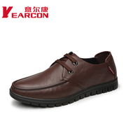 Italian con men's genuine new 2015 fall classic round head with stylish and comfortable men's business casual shoes