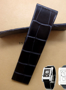 适用于劳力士真皮表带切利尼54425/54439王子美洲短吻鳄鱼皮表带