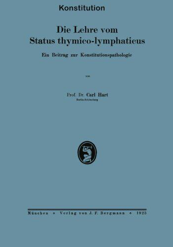 【预订】Die Lehre Vom Status Thymico-Lymphat...