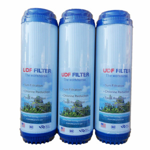 10寸UDF  FILTER颗粒活性炭滤芯净水器/节能饮水机过滤芯通用碳芯