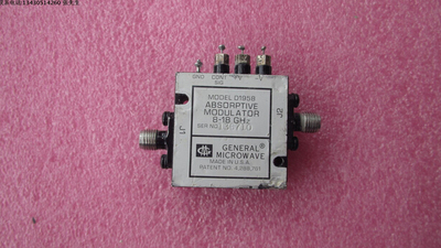 GM进口 D1958 8-18GHz SMA ABSORPTIVE MODULATOR 射频吸收调制器
