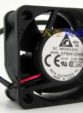原装Delta/台达4020 EFB0412HHD GPS-200AB电源散热风扇EFB0412HD