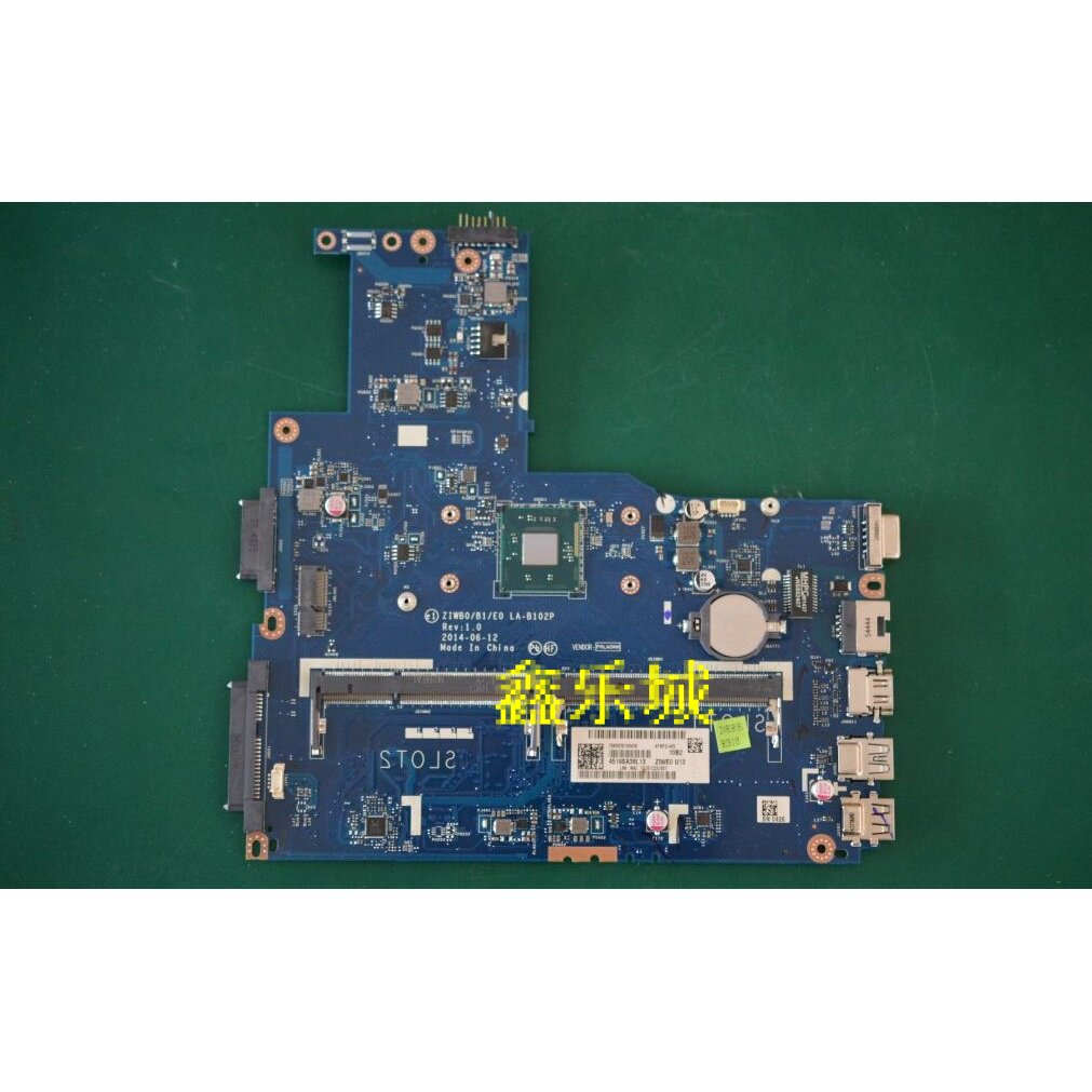联想E40-30主板 笔记本电脑主板 板载CPU 集成显卡板号 LA-B102P