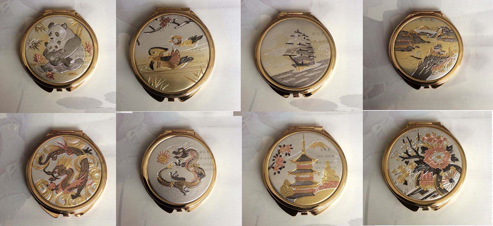 80年代日本随身迷你保健药盒 户外便携旅行小药盒药片收纳旅游品