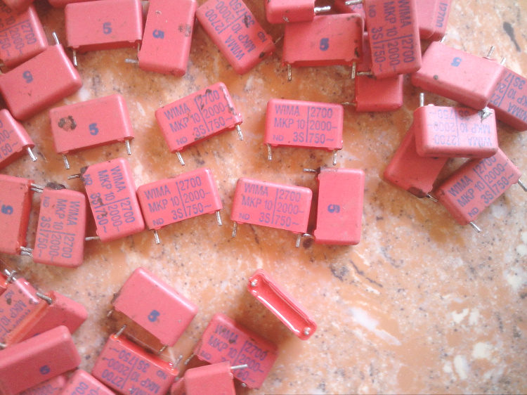 威马 WIMA MKP10系列 2000V 0.0027UF 2700PF 发烧耦合薄膜电容